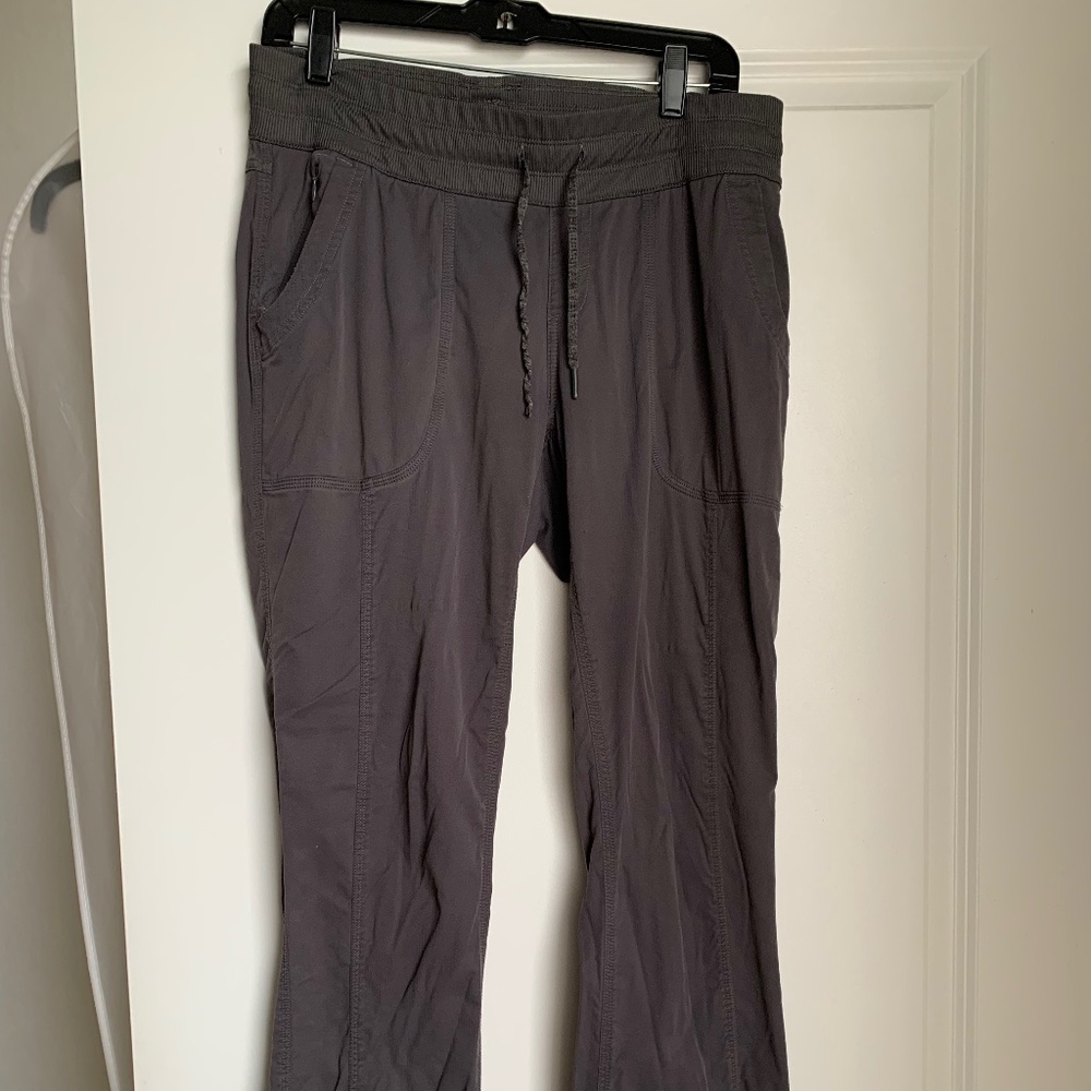 North Face gray,  hiking pants, size large